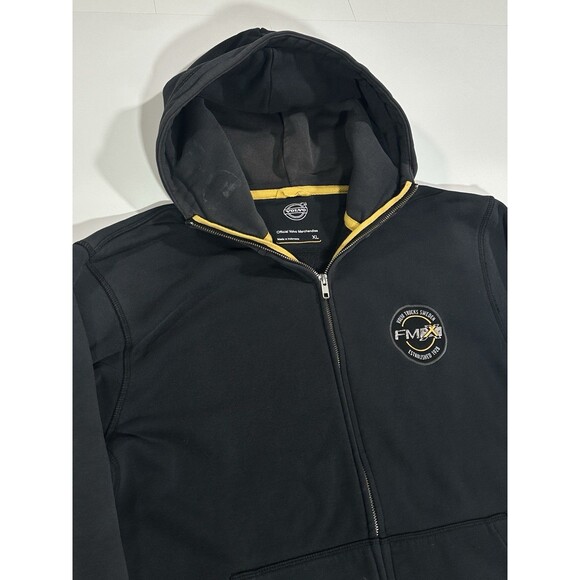 Volvo Trucks FMX Sweden Crew 1928 Hoodie Sweatshirt Truck Center Full Zip Sz XL - Picture 10 of 16